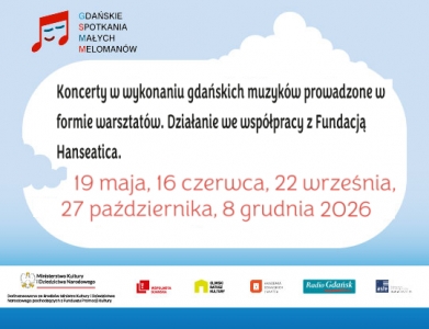 Gdańskie Spotkania Małych Melomanów - zaproszenie